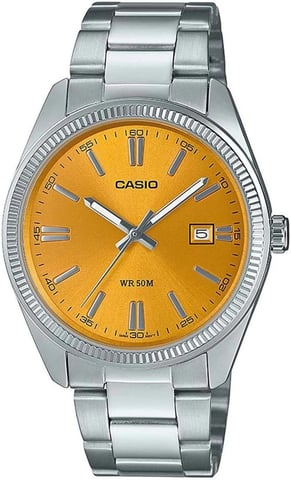 Reloj de Hombre Plateado Casio Collection MTP-1302PD-9AVEF