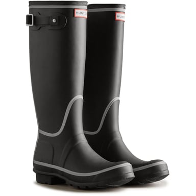 Hunter Original Tall Reflective Outline Patterned Wellingtons