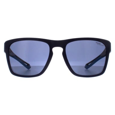Polaroid Rectangle Hombre Azul Mate Azul Polarizado Alto Contraste PLD 7052/S