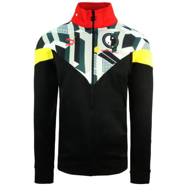 Puma Quatre Cent Quinze Alemania chaqueta de chándal negra para hombre