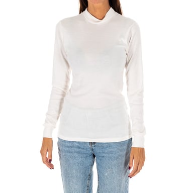 Camiseta manga larga y cuello medio alto 1625-M mujer