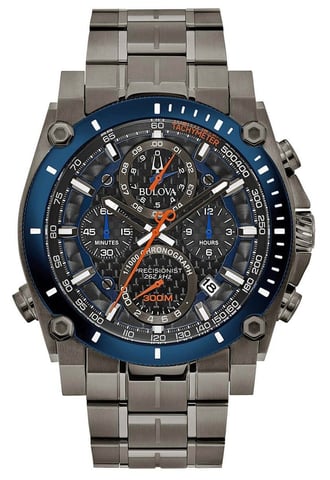 Bulova Precisionist Men's Grey Watch 98B343