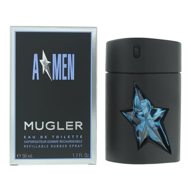 A*men Rubber Refillable Eau De Toilette Vaporizador 50 ml