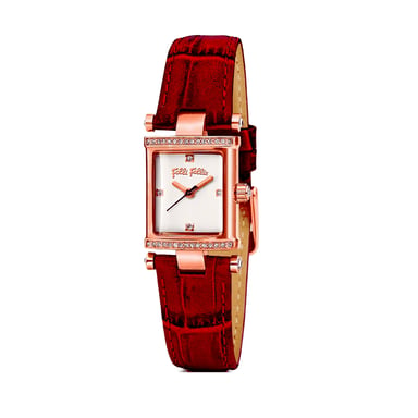 Folli Follie Reloj de mujer Cuarzo oro rosado