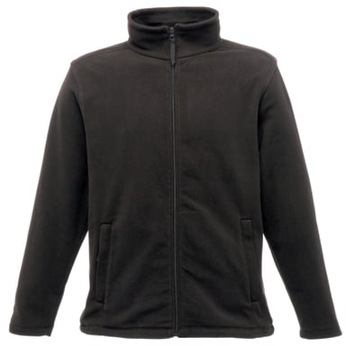 Regatta Mens Plain Micro Fleece Full Zip Jacket (Layer Lite) (Black)