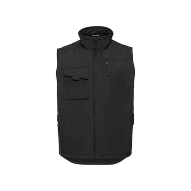 Russell Mens Heavy Duty Gilet (Black)