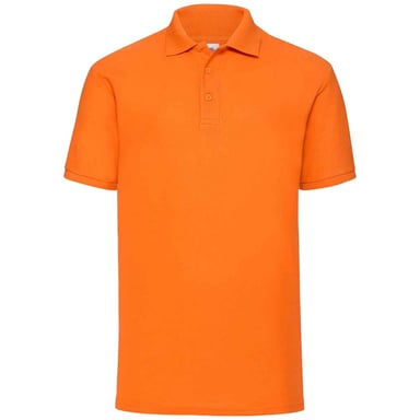 Fruit of the Loom Mens 65/35 Polo Shirt (Orange)