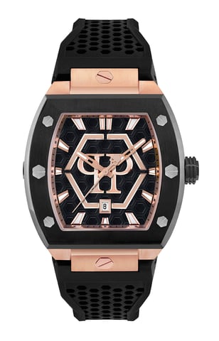 Philipp Plein The Hexagon Phantom Men's Black Watch PWPUA0124