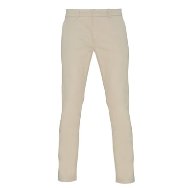 Asquith & Fox Womens/Ladies Casual Chino Trousers (Natural)