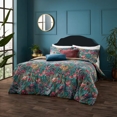 Juego de Fundas de Edredón Floral Exótico Viranai