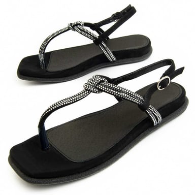 Sandal Prins de Montevita en Negro