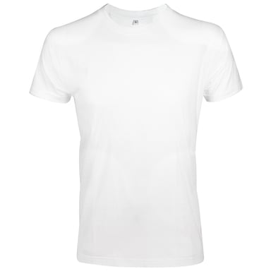 SOLS Mens Imperial Slim Fit Short Sleeve T-Shirt (White)