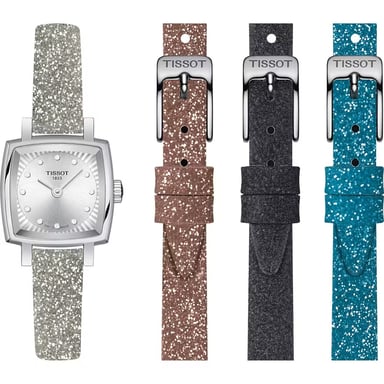 Tissot Lovely Square Festive Kit Women's Pink Watch T0581091703602