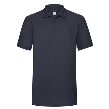 Fruit of the Loom Mens 65/35 Heavyweight Polo Shirt (Deep Navy)