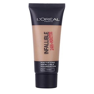 3 x L'Oreal Paris Infallible 24H Matte Foundation 35ml - 30 Honey/Miel