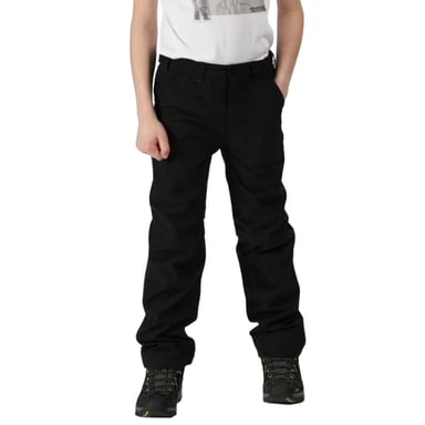 Regatta Great Outdoors Childrens/Kids Dayhike II Stretch Trousers (Black)