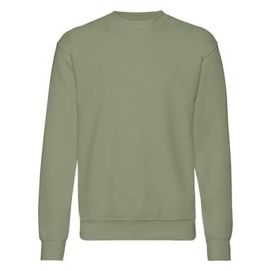 Fruit Of The Loom Mens Set-In Belcoro® Yarn Sweatshirt (Classic Olive)
