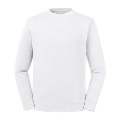 Russell Unisex Adults Pure Organic Reversible Sweatshirt (White)