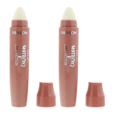 Revlon Kiss Cushion 210 Pretty Kiss Lip Tint 4.4ml x 2