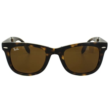 Gafas de sol Ray-Ban Wayfarer plegables 4105 710 Havana Tortoise Marrón 50mm