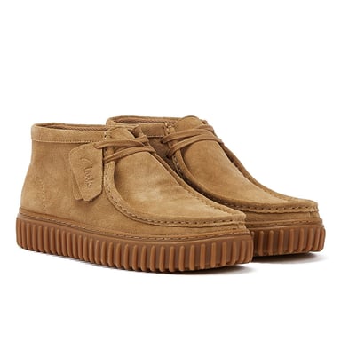 Botas Marrones de Suede Torhill Hi para Hombre de Clarks