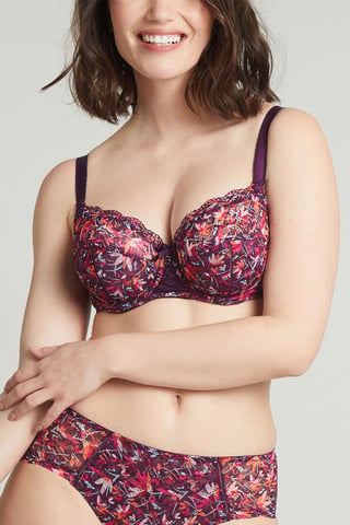 'Luccia Swing' Full Cup Underwired Non-padded Support Bra
