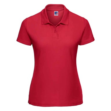 Russell Womens/Ladies Polycotton Classic Polo Shirt (Classic Red)