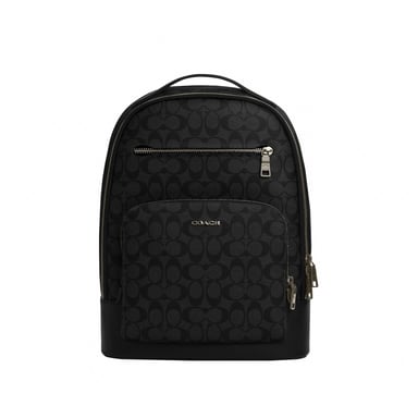 Ethan Backpack in Signature Coated Canvas Bag