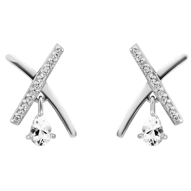 Orphelia 'Charlotte' Women's 925 Sterling Silver Drop Earrings - Silver ZO-7580/W