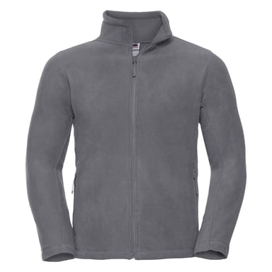 Russell Mens Full Zip Outdoor Fleece Jacket (Convoy Grey)