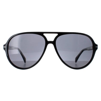 Gafas de sol David Beckham DB1091/S 807 M9 negro brillante gris oscuro
