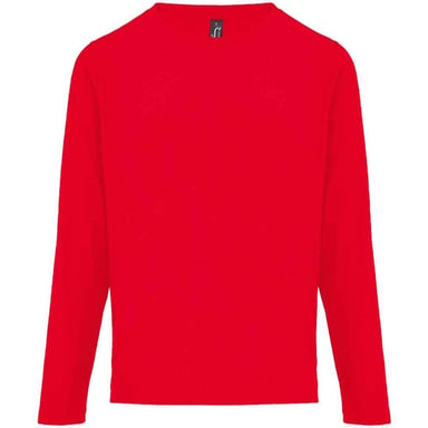 SOLS Womens/Ladies Monarch Long-Sleeved T-Shirt (Red)
