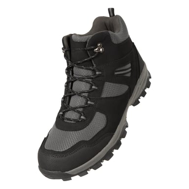 Mountain Warehouse Mens Mcleod Wide Walking Boots (Jet Black)
