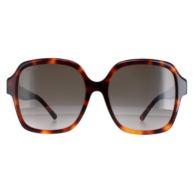 Gafas de sol Jimmy Choo Rella/G/S 086/HA degradado marrón habana oscuro