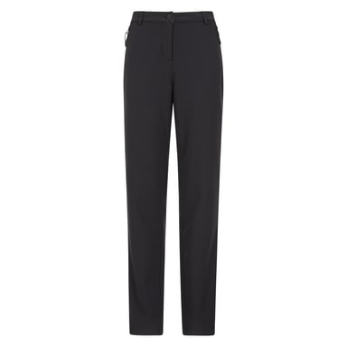 Mountain Warehouse Womens/Ladies Vermont Softshell Hiking Trousers (Black)