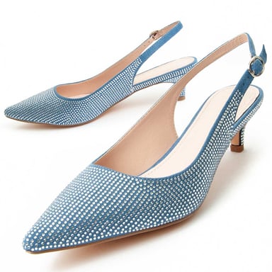 Zapato de tacón Montevita Festshoe5 en azul