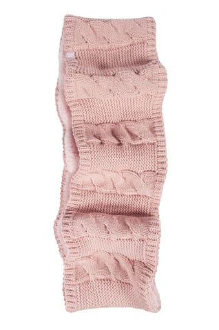 Heat Holders - Bufanda Térmica Infinity Snood con Forro Polar Suave de Invierno para Mujer - Coral