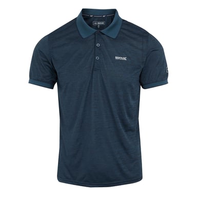 Regatta Mens Remex II Polo Shirt (Moonlight Denim/Navy)