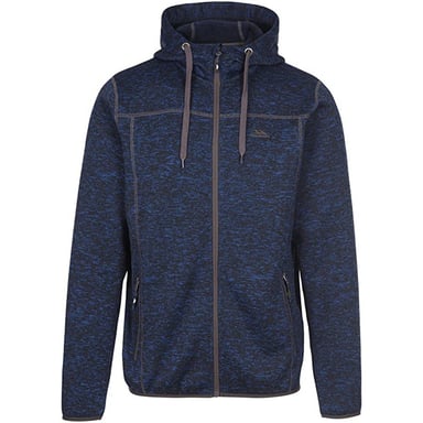 Trespass Mens Odeno B Marl Fleece Jacket (Navy)