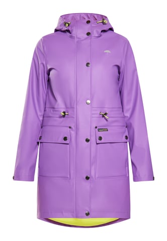Schmuddelwedda raincoat women purple