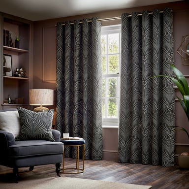 Cortinas de Ojal Jacquard Paolleti Gatsby