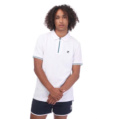 Men's Patrick Papin Polo Shirt in White