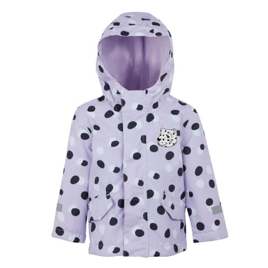 Regatta Childrens/Kids Shyla The Leopard Waterproof Jacket (Lilac Frost)