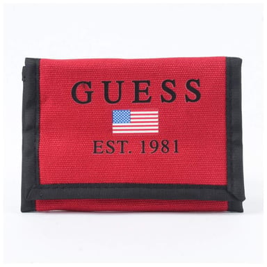 Cartera Guess para hombre con bandera estadounidense