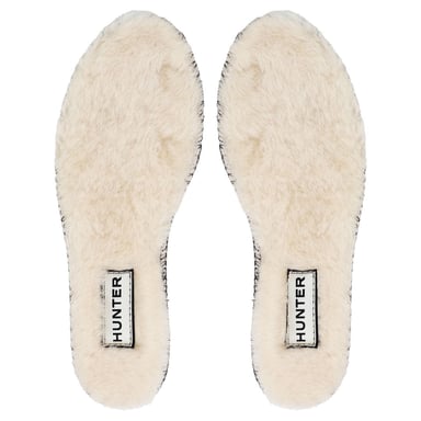 Hunter Insulated Shearling Niños Zapatos Plantillas Beige