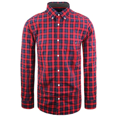 Camisa Oxford roja para hombre Eden Park Regular