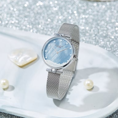 VICTORIA HYDE Watch Pearl Dial Silver