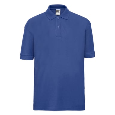 Russell Childrens/Kids Classic Polycotton Polo Shirt (Bright Royal)