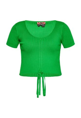 Mymo top women green