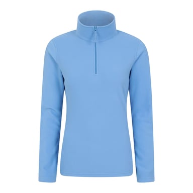 Mountain Warehouse Womens/Ladies Camber II Fleece Top (Bright Blue)